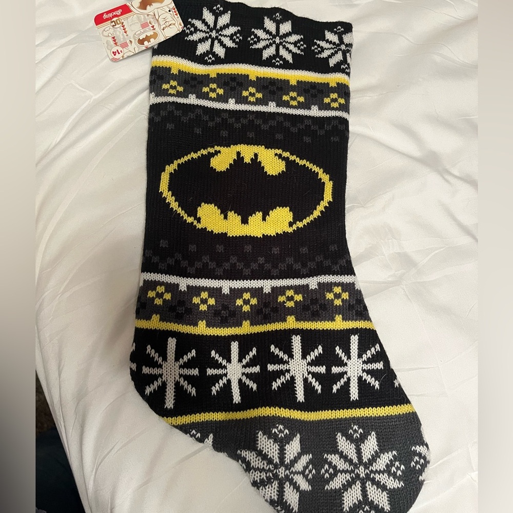 Batman Christmas stocking